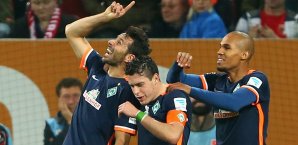Pizarro erzielte sein erstes Saisontor Werder Bremen