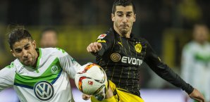 Es war ein enger Kampf zwischen beiden Teams Borussia Dortmund