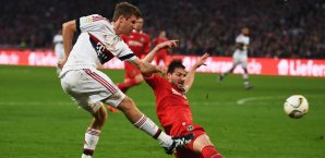 Thomas Müller brachte die Bayern in Führung FC Bayern München, Thomas Müller, Hannover 96