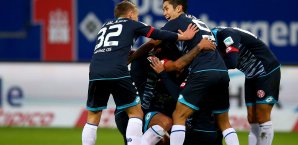 Der FSV jubelt über den deutlichen Auswärtssieg beim HSV FSV Mainz 05