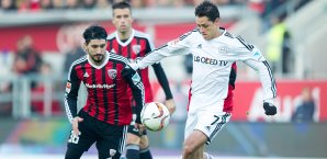 Javier Hernandez (r.) erzielte seinen nächsten Treffer für Bayer Javier Hernandez