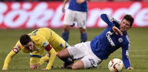 Schalke und die TSG lieferten sich ein umkämpftes Duell Klaas-Jan Huntelaar