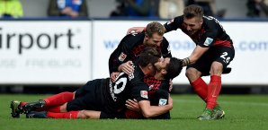 Der SC Freiburg bleibt weiter Spitzenreiter der 2. Liga SC Freiburg