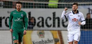 Christopher Nöthe erzielte den Siegtreffer für den MSV Duisburg Christopher Nöthe