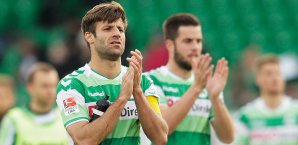 Fürth konnte seinen Fans zum Abschied von der zu modernisierenden Haupttribüne keinen Sieg bescheren Greuther Fürth