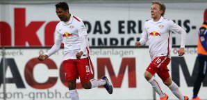 Marvin Compper erzielte die Führung für RB Leipzig Marvin Compper