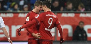 Lewandowski traf erneut für den FCB Robert Lewandowski
