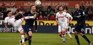 Vedad Ibisevic erzielte das 1:0 für die Hertha Vedad Ibisevic