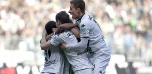 Borussia Mönchengladbach hatte mit Frankfurt überhaupt keine Probleme Borussia Mönchengladbach