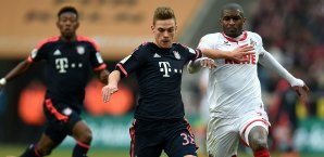 Der FC Bayern konnte sich die Kölner mit Mühe vom Leib halten FC Bayern