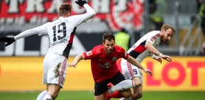 Keinen Sieger gab es in der Partie zwischen Frankfurt und Ingolstadt Frankfurt, Ingolstadt