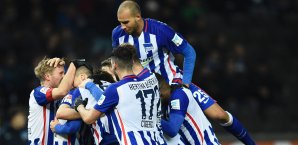 Die Hertha festigte mit einem Sieg gegen Schalke ihren dritten Tabellenplatz Hertha BSC