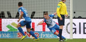 Die TSG 1899 Hoffenheim hat die nächsten wichtigen Zähler im Abstiegskampf gesammelt TSG Hoffenheim
