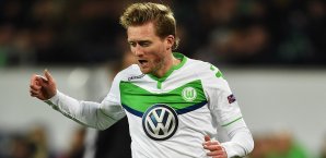 Andre Schürrle erzielte das zwischenzeitliche 1:0 für den VfL Wolfsburg Andre Schürrle