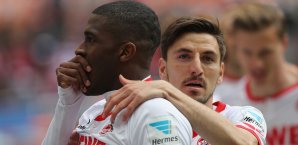 Modeste traf in der ersten Halbzeit gleich doppelt Anthony Modeste