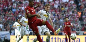 Jerome Boateng feierte seine Rückkehr beim FC Bayern Bayern, Gladbach