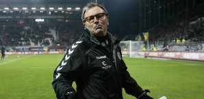 Ewald Lienen sah eine hart umkämpfte Partie Ewald Lienen