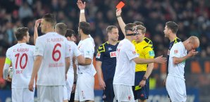 Trotz Überzahl kam Augsburg nur zu einem Punkt FC Augsburg, 1. FC Köln