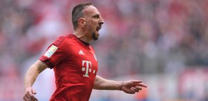 Franck Ribery erzielte das einzige Tor des Tages per Seitfallzieher Franck Ribery