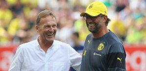 In ihrer gemeinsamen Dortmunder Zeit verstanden sich Watzke und Klopp blendend Jürgen Klopp
