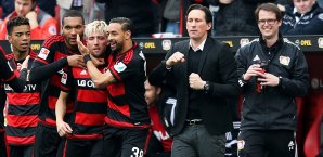 Kevin Kampl erzielte das 1:0 für Bayer kurz nach der Einwechslung Kevin Kampl