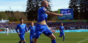 Konstantin Rausch erzielte das goldene Tor für die Lilien Konstantin Rausch