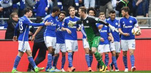 Schalke feierte bei Schlusslicht Hannover einen wichtigen Sieg im Kampf um die internationalen Plätze Schalke 04
