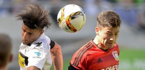 Charles Aranguiz erzielte das zwischenzeitliche 1:0 für Bayer Charles Aranguiz