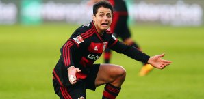 Chicharito ist Bayer Leverkusens bester Torschütze in der laufenden Saison Chicharito