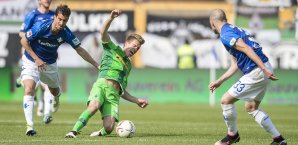 Die Gladbacher hatten am Böllenfalltor zu kämpfen Darmstadt 98, Borussia Mönchengladbach