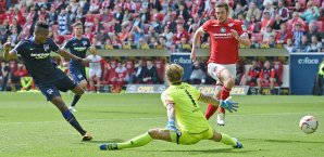 Die Berliner hatten zahlreiche Gelegenheiten FSV Mainz 05, Hertha BSC
