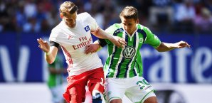 Der HSV und die Wölfe lieferten sich ein umkämpftes Duell VfL Wolfsburg, Hamburger SV