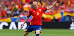 Andres Iniesta ist im spanischen Mittelfeld der Dreh- und Angelpunkt Andres Iniesta