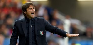 Antonio Conte wird in der Heimat ausgiebig für den Erfolg gegen Belgien gefeiert Antonio Conte