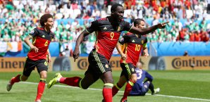 Die Belgier feierten gegen Irland einen lockeren Sieg Belgien