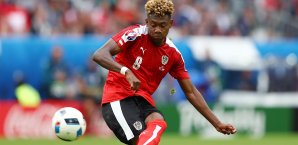 David Alaba will mit Österreich das Achtelfinale erreichen David Alaba