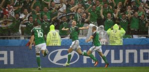 Gareth McAuley trug sich in die Geschichtsbücher der Nordiren ein Gareth McAuley