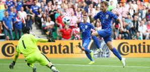 Ivan Rakitic gelang gegen Tschechien Kroatiens zweiter Treffer Ivan Rakitic
