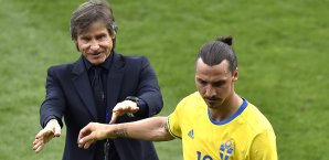 Zlatan Ibrahimovic blieb gegen Italien hinter den Erwartungen zurück Zlatan Ibrahimovic