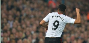 Anthony Martial hat sich die Rückennumer als Teil seiner Marke schützne lassen Anthony Martial