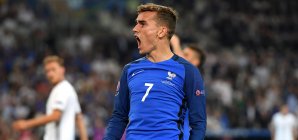 Antoine Griezmann traf doppelt für Les Bleus Antoine Griezmann