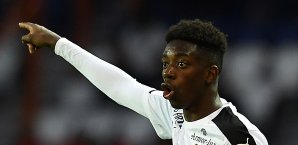 Ousmane Dembele traf gleich bei seinem Debüt Ousmane Dembele