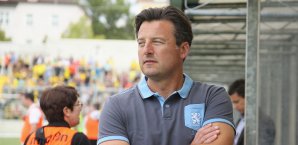 Kosta Runjaic holte mit 1860 München einen Punkt beim KSC Kosta Runjaic