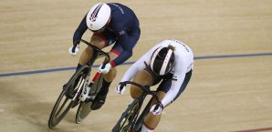 Kristina Vogel setzte sich im Finale gegen Rebecca James durch Kristina Vogel