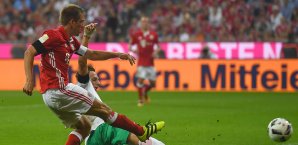 Auch Philipp Lahm hat sich in die Torschützenliste eingetragen Lahm