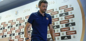 Luis Enrique hält nicht wahnsinnig viel vom Supercup Luis Enrique