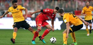 Union Berlin hat den Sieg gegen Dynamo Dresden verpasst Union Berlin