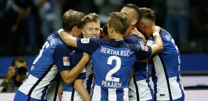 Hertha BSC hat das Heimspiel gegen den FC Schalke 04 mit 2:0 gewonnen Hertha BSC