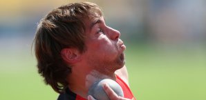 Sebastian Dietz holte in Rio beim Kugelstoßen die Goldmedaille Sebastian Dietz