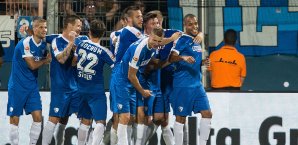 Der VfL Bochum durfte gleich vier Treffer bejubeln VfL Bochum